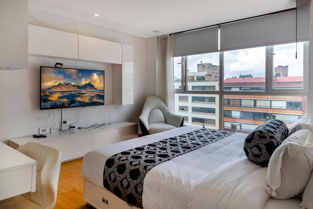 Apartasuite Edificio Monir Bogotá Kültér fotó